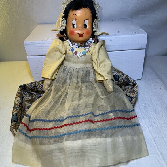 Vintage little Lulu Doll 1930’s - Picture 2 of 11